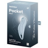 Satisfyer Stimulateur de Clitoris Pocket Pro 1 Bleu